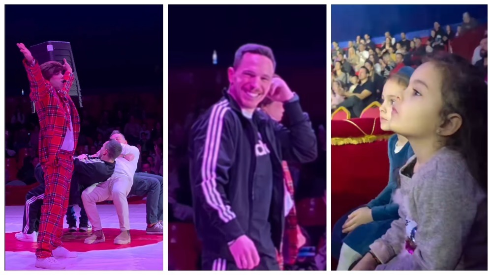 Πετρούνιας: Πήγε με την οικογένειά του σε τσίρκο -  Η απρόσμενη στιγμή που ανέβηκε στη σκηνή [βίντεο]